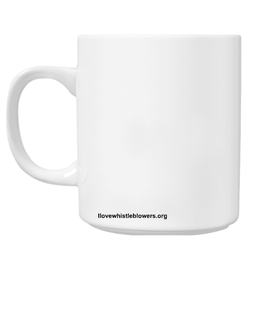 I support whistleblowers - Mug