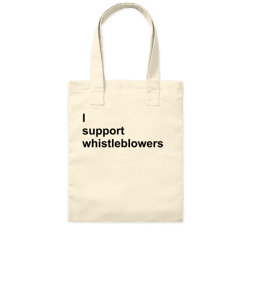 I love whistleblowers - Tote BAG